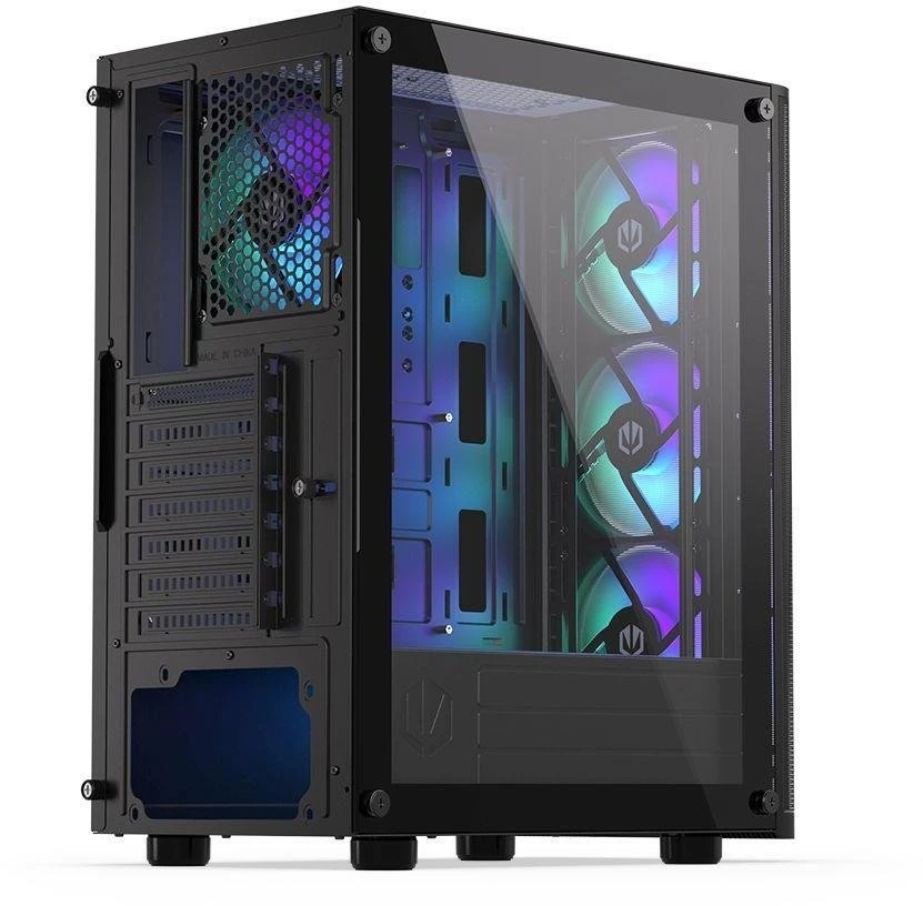 Stacionarus kompiuteris Kompiuteris Adax DRACO EXTREME WXIHR5600X R5-5600X 8GB 500GB RTX5050 8GB Wi-Fi BT W11 Home (ZDAXIHO001D0)