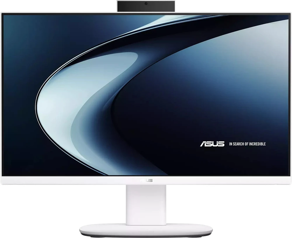 Stacionarus kompiuteris ASUS V440VAK-WPC305W Core 5 210H 23,8 colio FHD 250 nitų 100 Hz plataus matymo lauko AG 16 GB DDR5 512 GB SSD Intel Graphics LAN + Bluetooth 1080p internetinė kamera Windows 11 Baltas 2 metų garantija nuo durų iki durų
