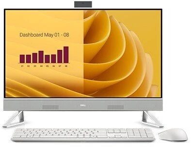 Stacionarus Kompiuteris - Dell EC27250 Core 7 150U | 16 GB | 1 TB SSD | 27" | MX570A | Wi‑Fi 6E | Win11 Pro | Balta