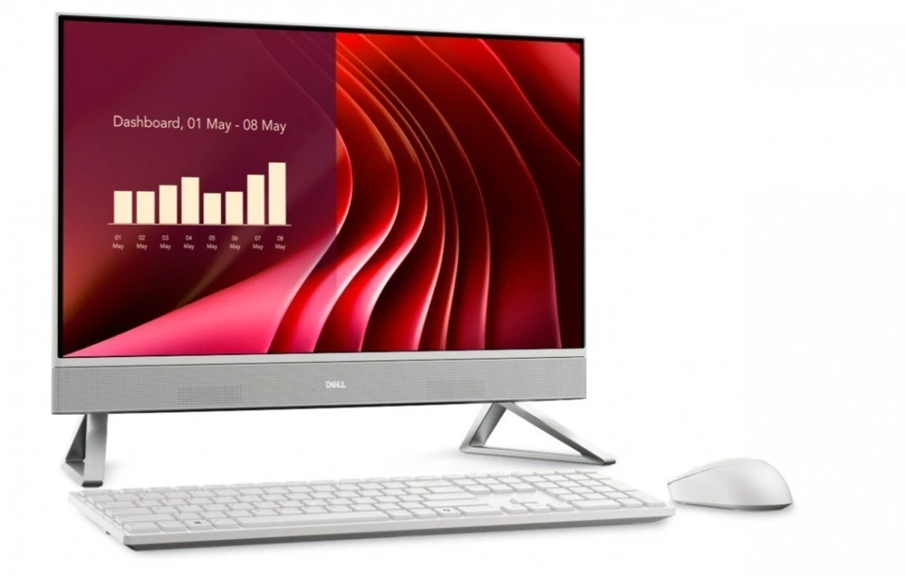 Stacionarus kompiuteris Kompiuteris Dell 24 All-in-One EC24250 Win11Pro i5-1334U/16GB/1TB/23.8 FHD/Intel UHD Graphics/Cam/WLAN+BT/3Y ProSupport