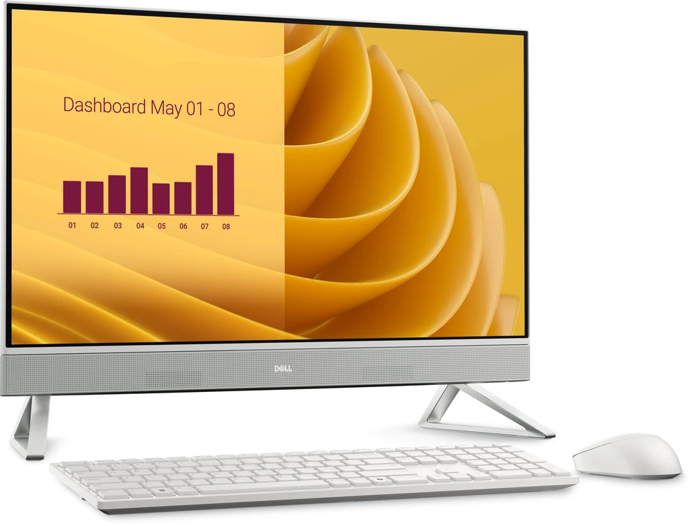 Stacionarus kompiuteris „Dell AIO EC27250“ 27 colių įstrižainės „Intel Core 7 150U“ procesorius, 32 GB DDR5, 2000 GB atmintis, „Windows 11 Pro US International“ (EC27250_RPLU-R_010)