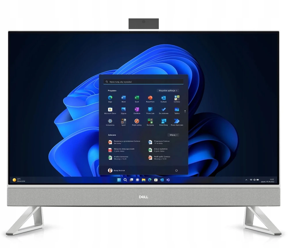 Stacionarus Kompiuteris - Dell EC27250 Core 7 150U | 16 GB | 1 TB SSD | 27" | Wi-Fi 6E | Win11 Pro | Perlinė glazūra