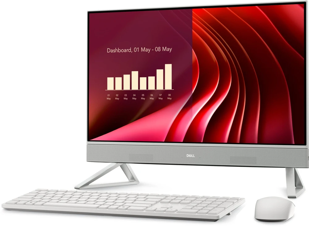 Stacionarus kompiuteris „Dell“ 24 colių „viskas viename“ kompiuteris EC24250 su „Windows 11 Pro“ pagrindiniu procesoriumi, 7,5 colio procesoriumi, 16 GB diskeliu, 1 TB diskeliu, 23,8 colio „Full HD“ ekranu, „Intel“ vaizdo plokšte, kamera, belaidžiu internetu ir „Bluetooth“ ryšiu, „3y Pro“ palaikymas.