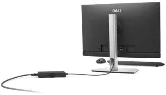 Stacionarus kompiuteris Dell Pro 24 All-in-One 35W / QC24251 / i5 14500T /16 GB / 512 GB SSD / Integruotas / W11 Pro / WLAN + BT / 23,8" FHD / su klaviatūra ir pele
