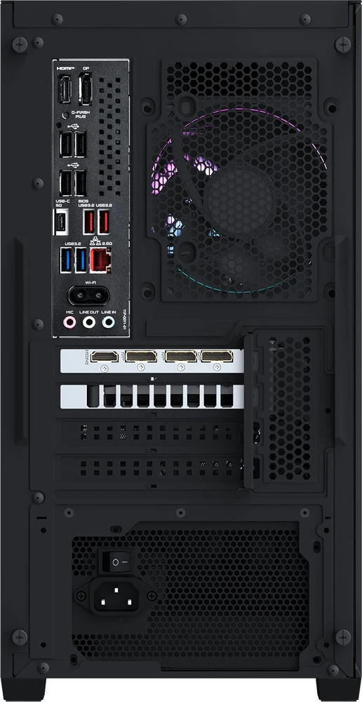 Stacionarus kompiuteris „Gigabyte Aorus Prime 3 AP351“ kompiuteris, „Ryzen 7 9700X“, 32 GB, RTX 5070, 1 TB M.2 PCIe“, „Windows 11 Home“