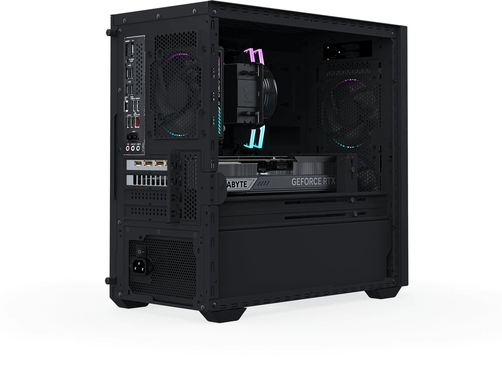 Stacionarus kompiuteris „Gigabyte Aorus Prime 3 AP351“ kompiuteris, „Ryzen 7 9700X“, 32 GB, RTX 5070, 1 TB M.2 PCIe“, „Windows 11 Home“