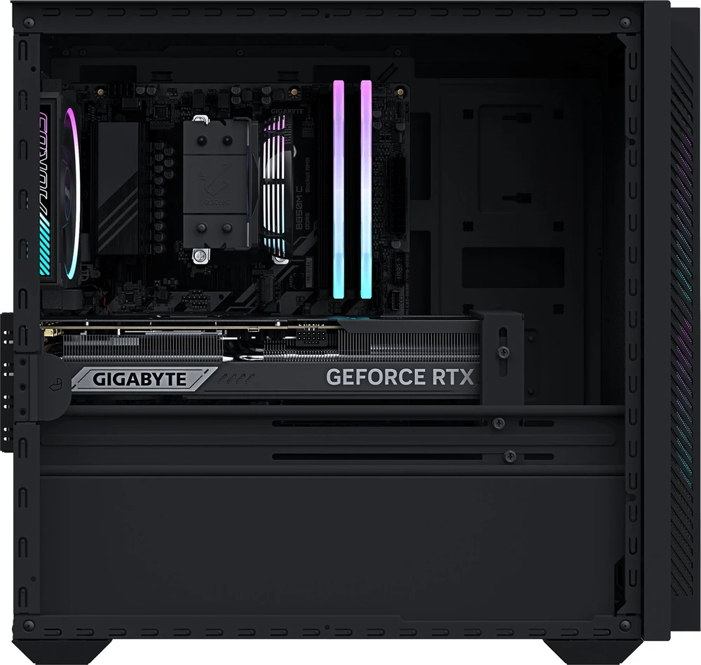 Stacionarus kompiuteris „Gigabyte Aorus Prime 3 AP351“ kompiuteris, „Ryzen 7 9700X“, 32 GB, RTX 5070, 1 TB M.2 PCIe“, „Windows 11 Home“