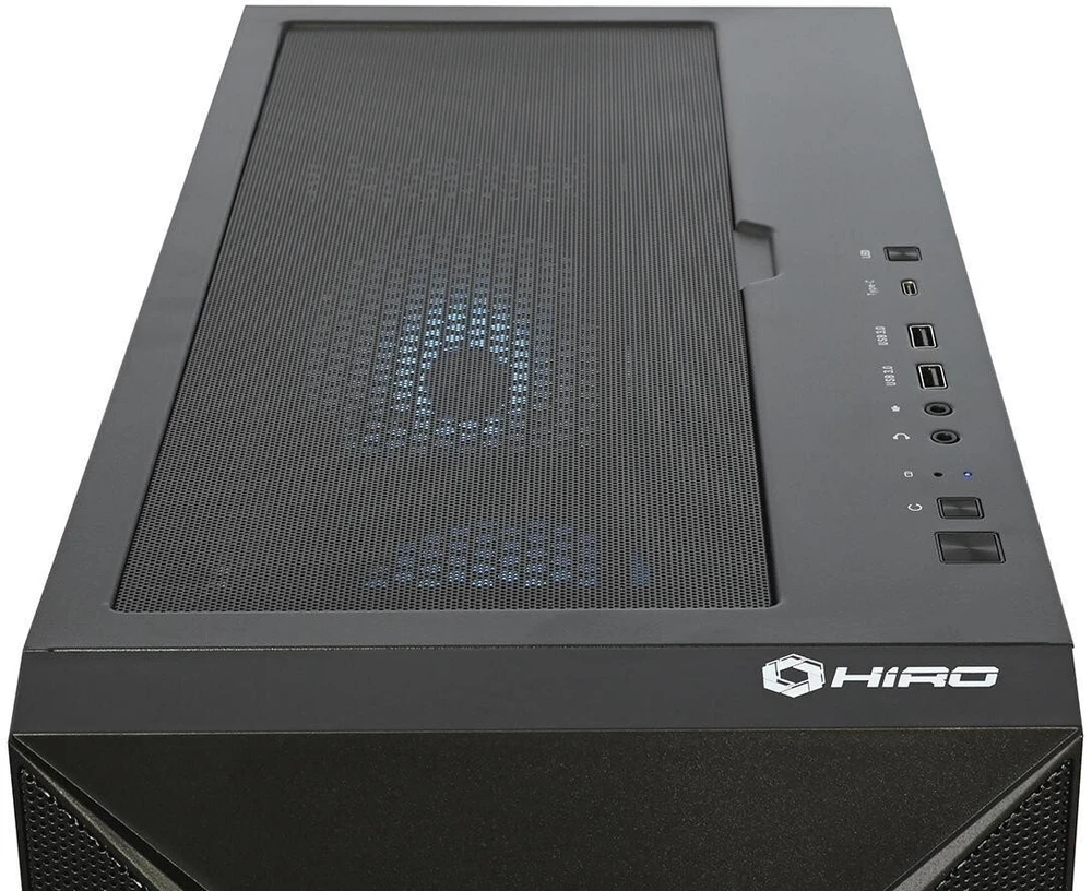 Stacionarus kompiuteris Kompiuteris Hiro Hellcat AMD Ryzen 5 5500F, RTX 3050 6GB, 16GB RAM, 1TB SSD, WIFI, W11H (ZKG-R5A3050-W1)