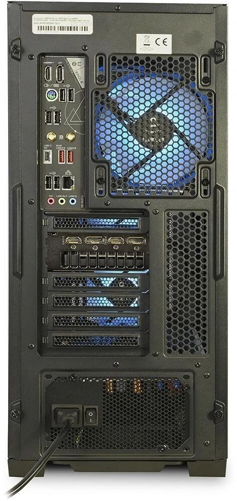 Stacionarus kompiuteris Kompiuteris Hiro Hellcat AMD Ryzen 5 5500F, RTX 3050 6GB, 32GB RAM, 1TB SSD, WIFI, W11H (ZKG-R5A3050-W2)