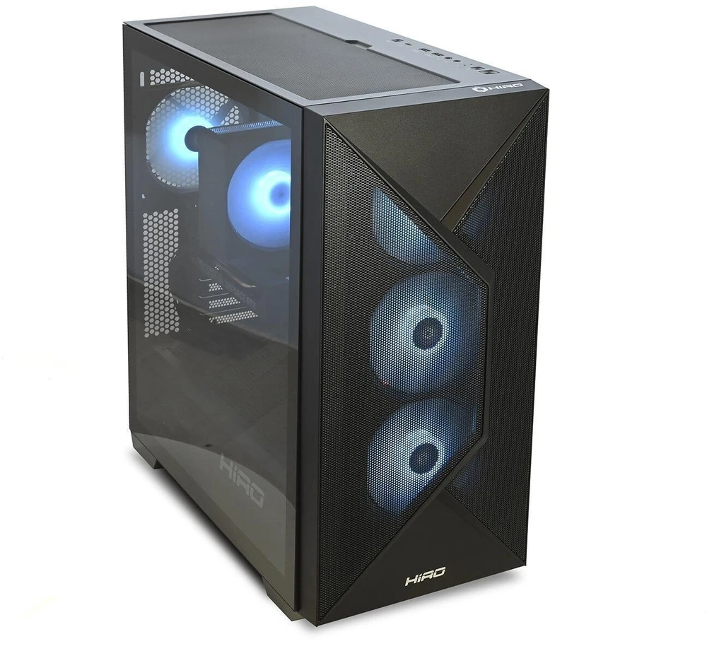 Stacionarus kompiuteris Kompiuteris Hiro Hellcat AMD Ryzen 5 5500F, RTX 5050 8GB, 16GB RAM, 1TB SSD, WIFI, W11H (ZKG-R5A5050-W1)