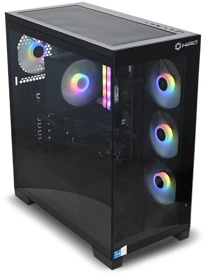 Stacionarus kompiuteris Kompiuteris Hiro Aurora AMD Ryzen 7 9700X RX 9700 GRE 12GB 32GB RAM 1TB SSD WIFI W11H (ZKG-R7RX9700G-B01)