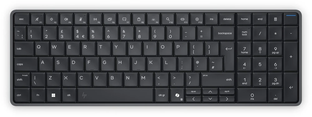 Stacionarus kompiuteris Komputer HP EliteBoard G1a Next Gen AI PC Copilot+ PC PRO 340 16GB DDR5 512GB Windows 11 Pro Juodas (D92F7ET#AKD)