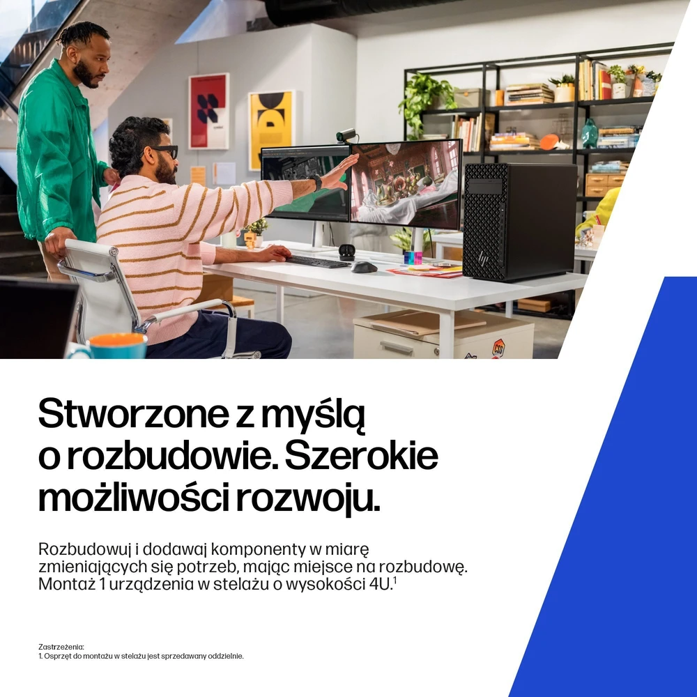 Stacionarus kompiuteris Komputer HP Z2 Tower G1i Intel Core Ultra 7 265 32GB 1TB SSD Windows 11 Pro (DN7Z4ET#AKD)