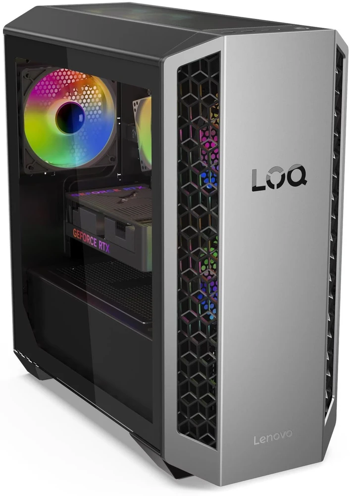 Komputer Lenovo LOQ Tower 26ADR10, Ryzen 7 8745HX, 16 GB, RTX 5050, 512 GB M.2 PCIe Windows 11 Home