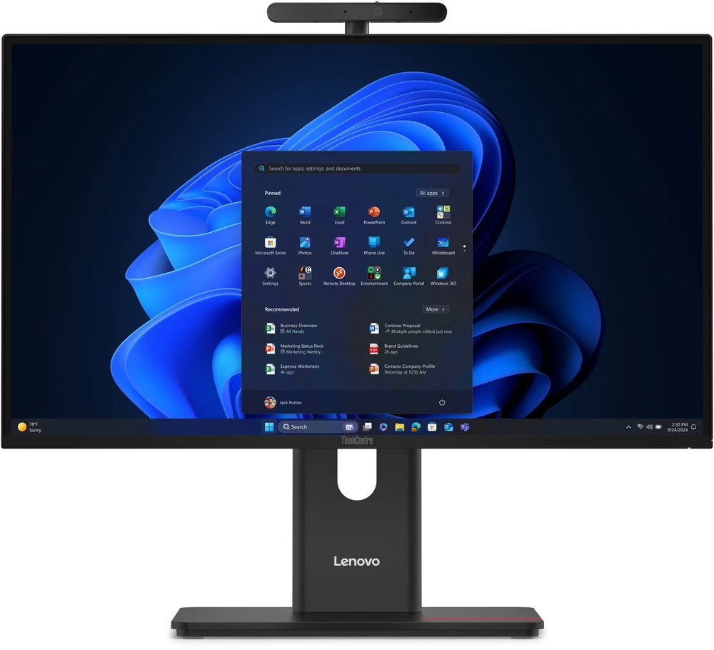 Stacionarus kompiuteris Lenovo TC M90A PRO G6 CU7-265VP 16 GB – 512 GB SSD 23,8 colio QHD NT W11P