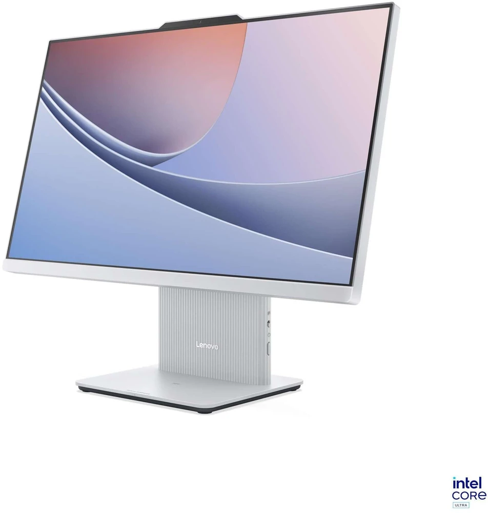 Stacionarus kompiuteris „Lenovo IdeaCentre AIO 24ILL11 Ultra 5“ 226 V 23,8 colio FHD IPS 250 nitų 100 Hz AG 16 GB LPDDR5X-8533 512 GB SSD „Intel Arc Graphics 130 V“ 5,0 MP internetinė kamera „Windows 11 Cloud Pilkas“