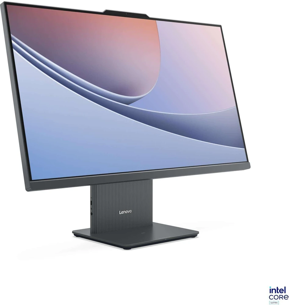 Stacionarus kompiuteris Lenovo IdeaCentre AIO 27 - Ultra 7 256V | 27''-FHD-99% sRGB | 16GB | 512GB | No OS | Cloud Pilkas