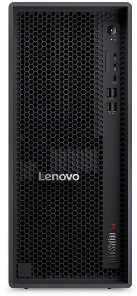 Stacionarus kompiuteris Lenovo „ThinkStation P4 Tower“ darbo stotis, 30kn0024pb, w11pro 9 pro 99652x32gb/1tb/int/3m. os