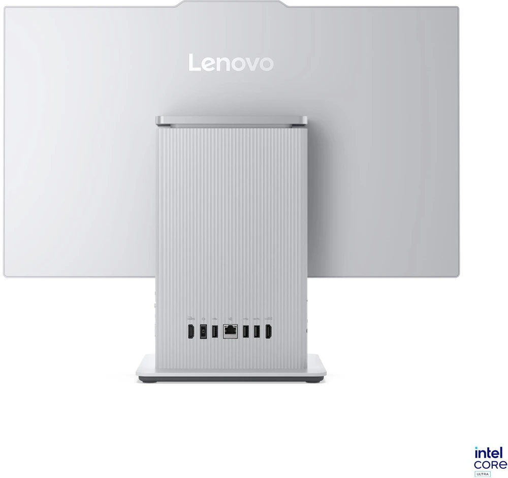 Stacionarus kompiuteris „Lenovo IdeaCentre AIO 24ILL11 Ultra 5“ 226 V 23,8 colio FHD IPS 250 nitų 100 Hz AG 16 GB LPDDR5X-8533 512 GB SSD „Intel Arc Graphics 130 V“ 5,0 MP internetinė kamera „Windows 11 Cloud Pilkas“