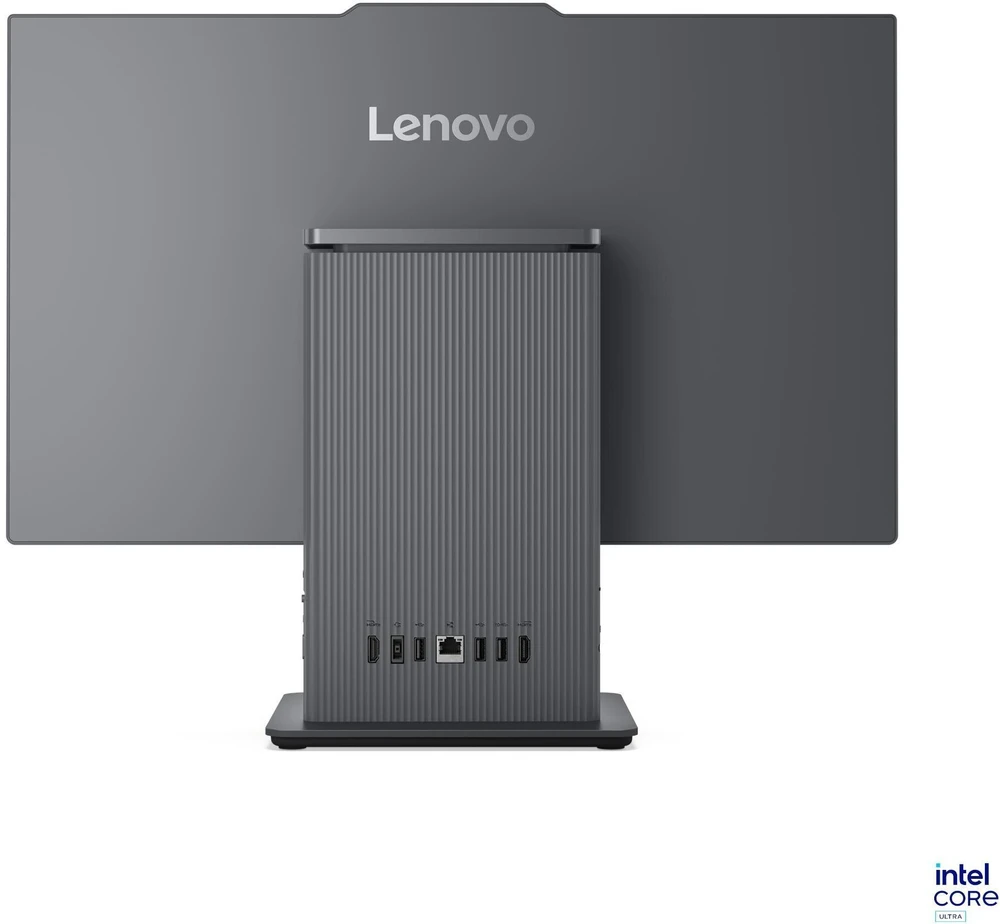 Stacionarus kompiuteris Lenovo IdeaCentre AIO 24ILL11 Ultra 7 256V 23,8" FHD IPS 250 nitų 100 Hz AG 16 GB LPDDR5X-8533 512 GB SSD Intel Arc Graphics 140V 5.0 MP internetinė kamera Ne OS Pilkas Luna