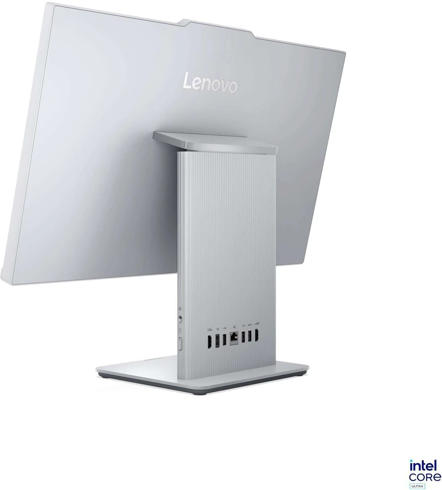 „Lenovo IdeaCentre AIO 24ILL11 Ultra 5“ 226 V 23,8 colio FHD IPS 250 nitų 100 Hz AG 16 GB LPDDR5X-8533 1 TB SSD „Intel Arc Graphics“ 130 V 5,0 MP internetinė kamera „Windows 11 Cloud Pilkas“
