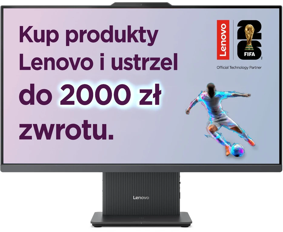 Stacionarus kompiuteris Lenovo IdeaCentre AIO 27 - Ultra 7 256V | 27''-FHD-99% sRGB | 16GB | 512GB | No OS | Cloud Pilkas