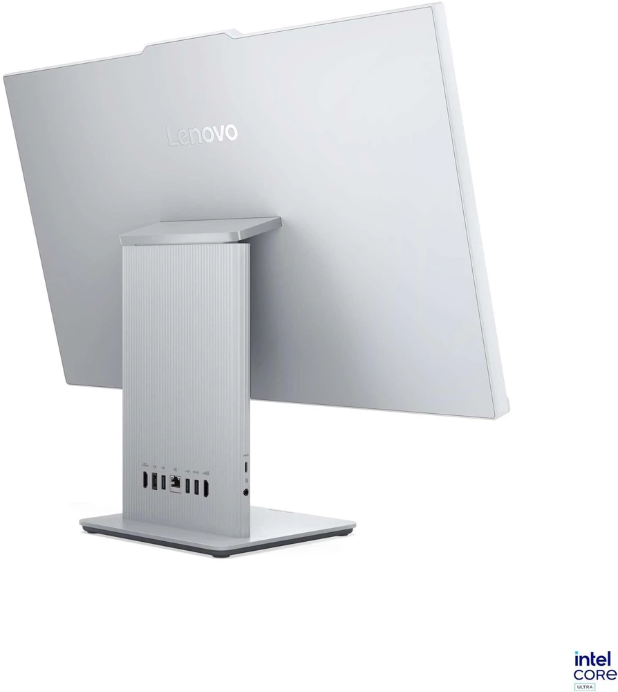 Stacionarus kompiuteris Lenovo IdeaCentre AIO 27ILL11 Ultra 5 226V 27" FHD IPS 300 nitų LBL AG 16GB LPDDR5X-8533 512GB SSD Intel Arc Graphics 130V 5.0MP kamera Windows 11 Cloud Pilkas