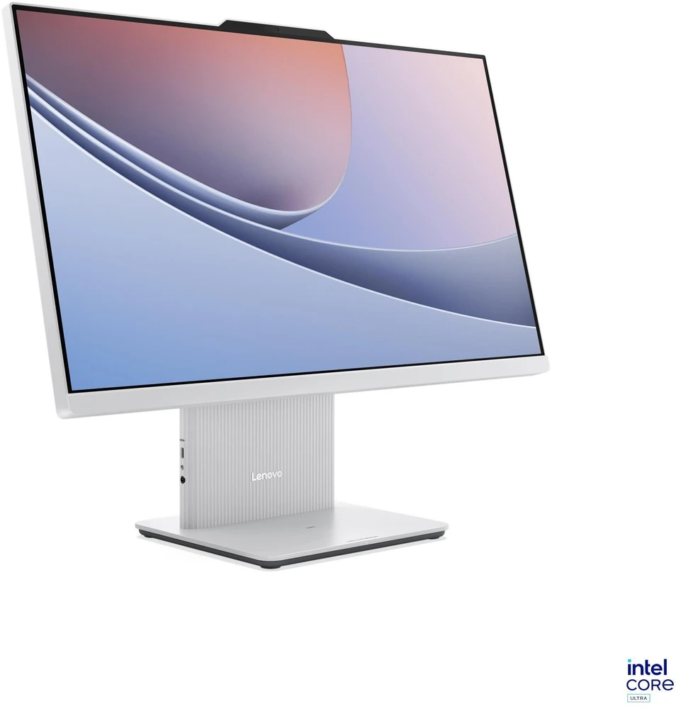 Stacionarus kompiuteris „Lenovo IdeaCentre AIO 24ILL11 Ultra 5“ 226 V 23,8 colio FHD IPS 250 nitų 100 Hz AG 16 GB LPDDR5X-8533 512 GB SSD „Intel Arc Graphics 130 V“ 5,0 MP internetinė kamera „Windows 11 Cloud Pilkas“