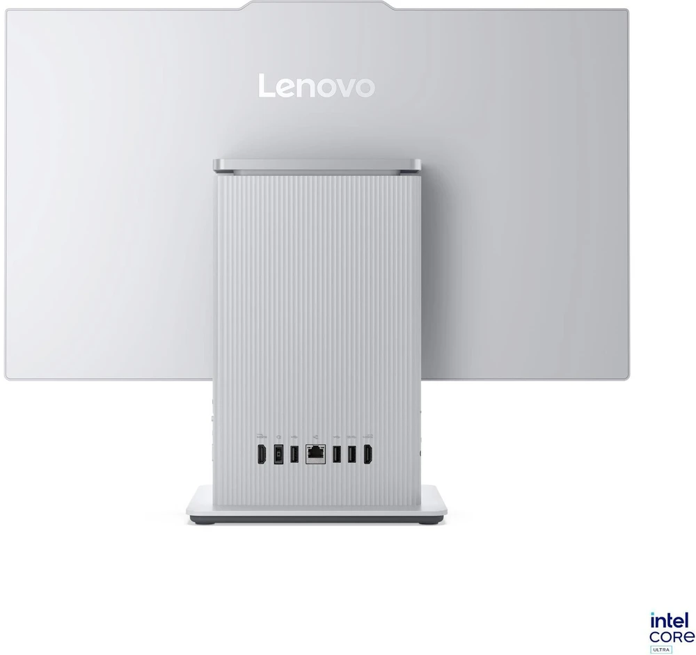 Lenovo IdeaCentre AIO 24ILL11 Ultra 5 226V 23.8" FHD lietimui jautrus IPS 250 nitų 100 Hz AG 16 GB LPDDR5X-8533 1 TB SSD Intel Arc Graphics 130V 5.0 MP kamera Windows 11 Cloud Pilkas