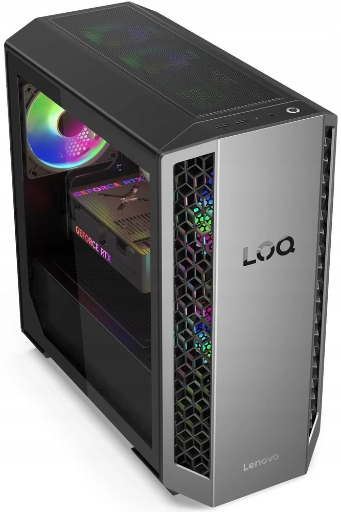 Komputer Lenovo LOQ Tower 26ADR10 Ryzen 7 8745HX / 32 GB / 1 TB / RTX 5060 Ti / W11 (91DF004VPL)