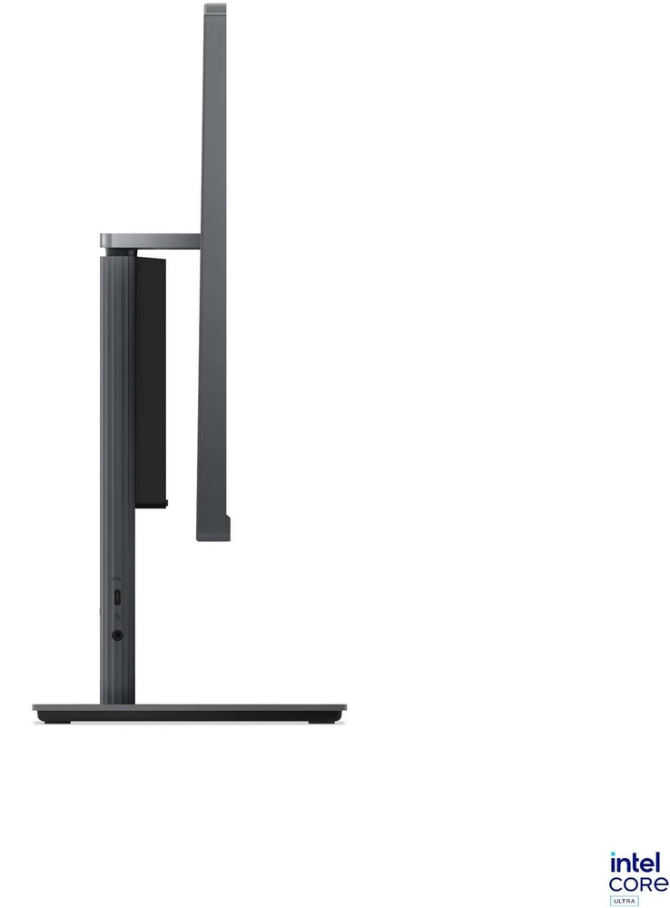 Stacionarus kompiuteris Lenovo IdeaCentre AIO 24ILL11 Ultra 5 226V 23.8" FHD IPS 250 nitų 100 Hz AG 16 GB LPDDR5X-8533 512 GB SSD Intel Arc Graphics 130V 5.0 MP internetinė kamera Be OS Debesis Pilkas