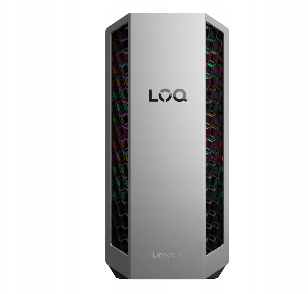 Stacionarus kompiuteris Lenovo LOQ Tower 26ADR10 Ryzen 7 8745HX 32GB DDR5 5200 1TB SSD GeForce RTX 5070 12GB Windows 11 Luna Pilkas / Eclipse Juodas