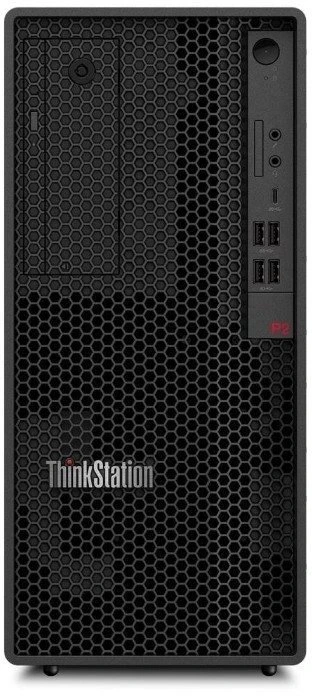 Stacionarus kompiuteris „Lenovo ThinkStation P2 Tower Gen 2“ su „Intel Core Ultra 7 265K“ procesoriumi, 32 GB DDR5-SDRAM, 1 TB SSD, „NVIDIA GeForce RTX 5070“, „Windows 11 Pro“ darbo stotis, Juodas