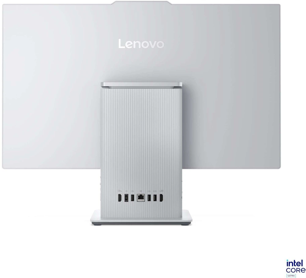 Stacionarus kompiuteris Lenovo IdeaCentre AIO 27ILL11 Ultra 5 226V 27" FHD IPS 300 nitų LBL AG 16GB LPDDR5X-8533 512GB SSD Intel Arc Graphics 130V 5.0MP kamera Windows 11 Cloud Pilkas