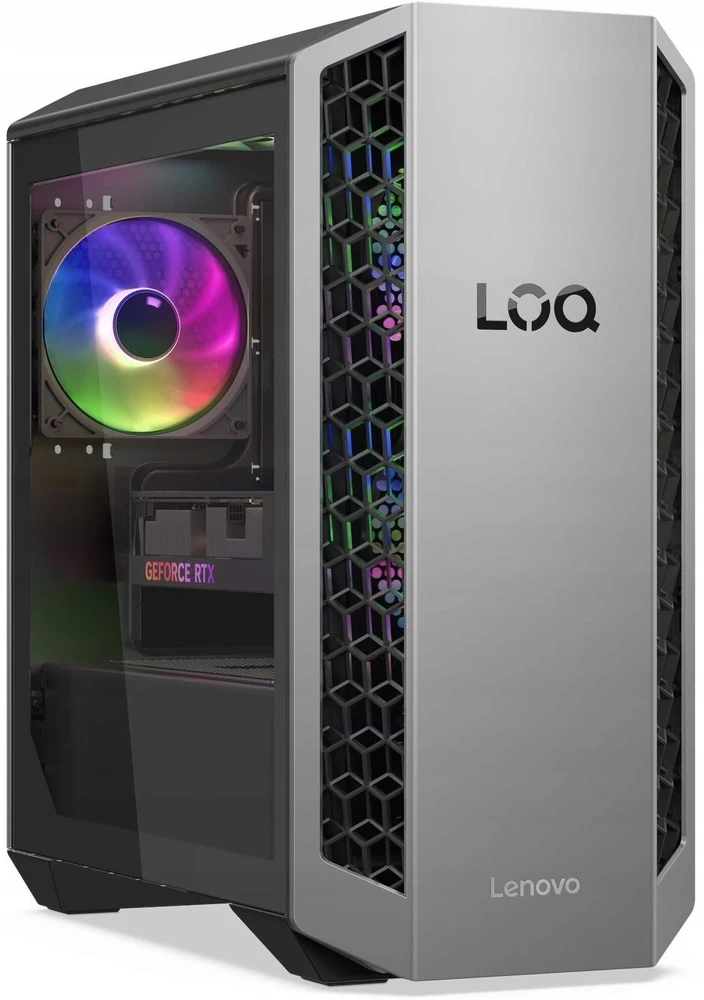 Komputer Lenovo LOQ Tower 26ADR10 Ryzen 7 8745HX / 32 GB / 1 TB / RTX 5060 Ti / W11 (91DF004VPL)