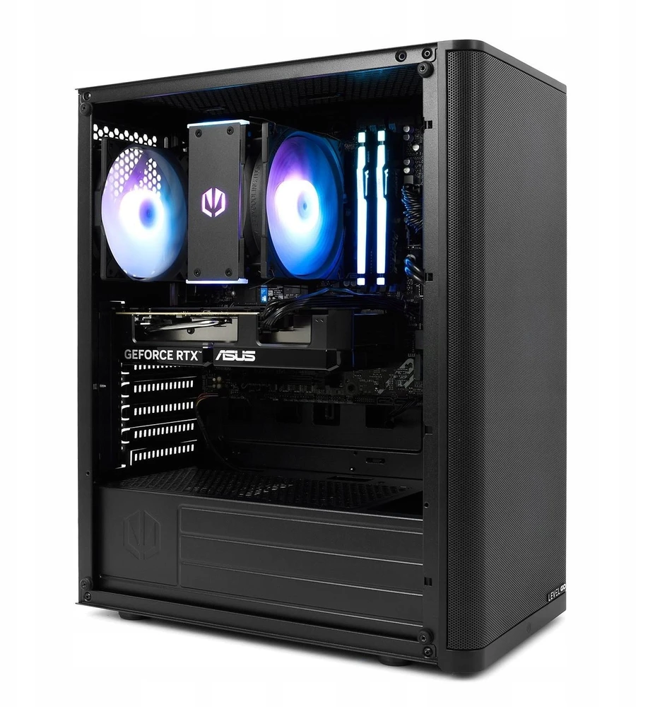 Stacionarus kompiuteris Level GO [H11] Ryzen 5 | RTX 5060 Ti 8GB | 32GB | 2TB | W11H