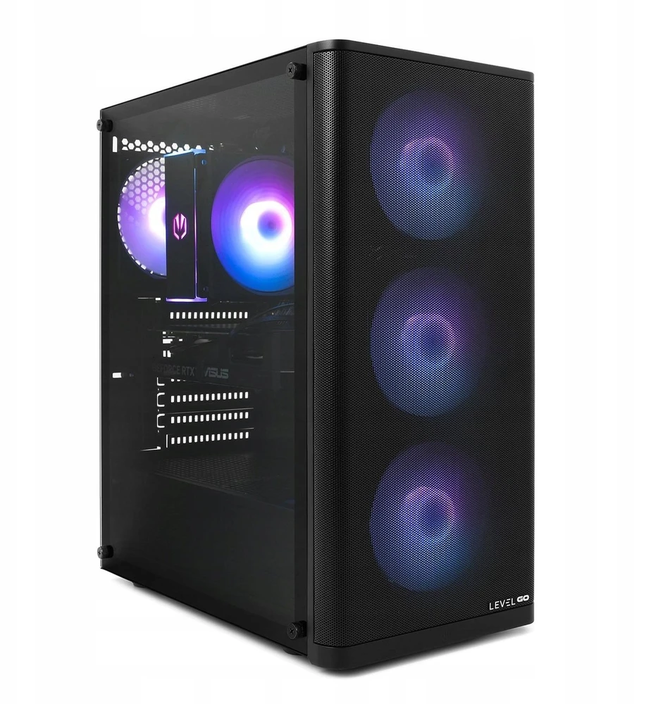 Stacionarus kompiuteris Level GO [G20] Ryzen 5 | RTX 5060 | 32GB | 2TB | W11H