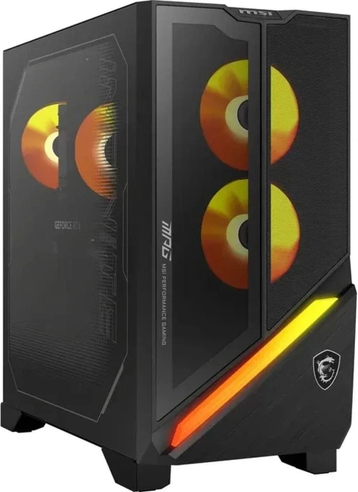 Stacionarus kompiuteris MSI MPG Infinite Z3 9NVRR9-609DE, žaidimų kompiuteris - juodas/skaidrus, Windows 11 Home
