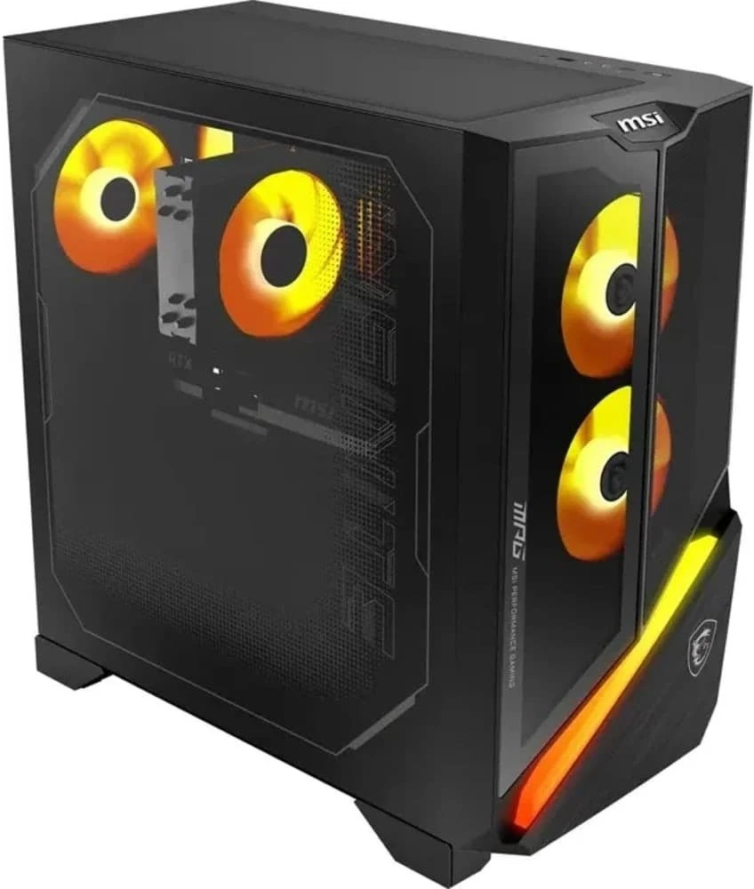 Stacionarus kompiuteris MSI MPG Infinite Z3 9NVRR9-609DE, žaidimų kompiuteris - juodas/skaidrus, Windows 11 Home