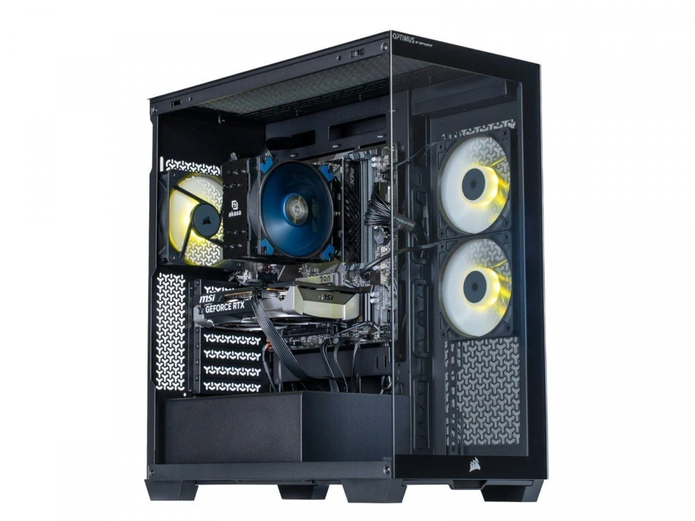 Stacionarus kompiuteris Optimus Komputer e-sport ga520t-cr14 ryzen 5 5500/16gb/1tb/rtx 5050 oc 8gb/w11