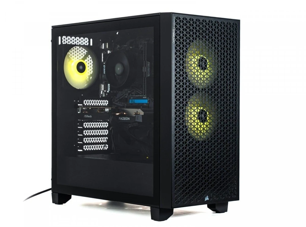 Stacionarus kompiuteris „Optimus“ e-sporto kompiuteris GA520T-CR12, „Ryzen 5 5500“ / 16 GB / 1 TB / „Rx 9060 OC 8 GB“ / „W11H“