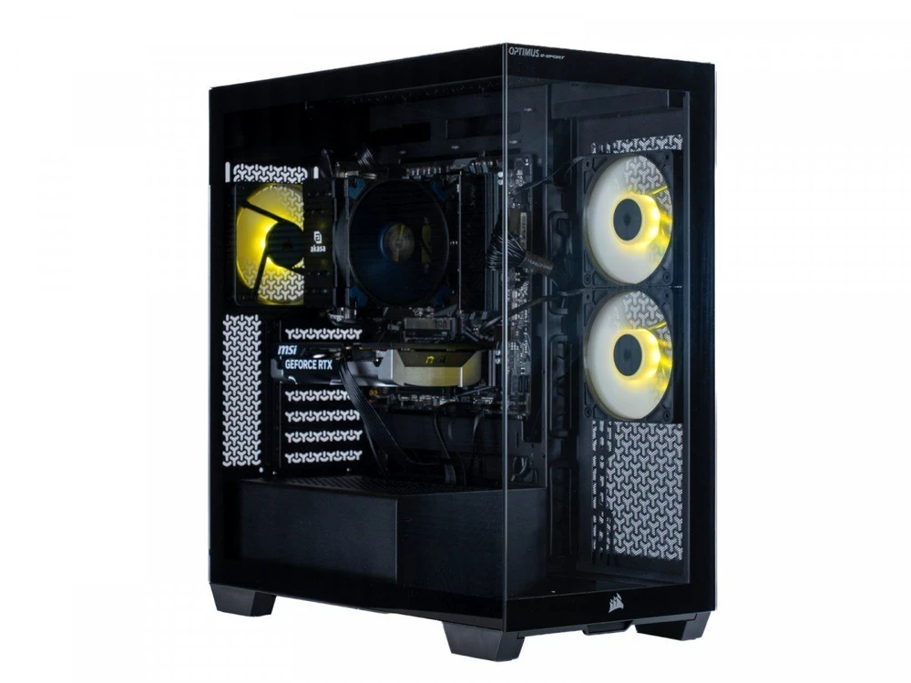 Stacionarus kompiuteris Optimus Komputer e-sport ga520t-cr14 ryzen 5 5500/16gb/1tb/rtx 5050 oc 8gb/w11