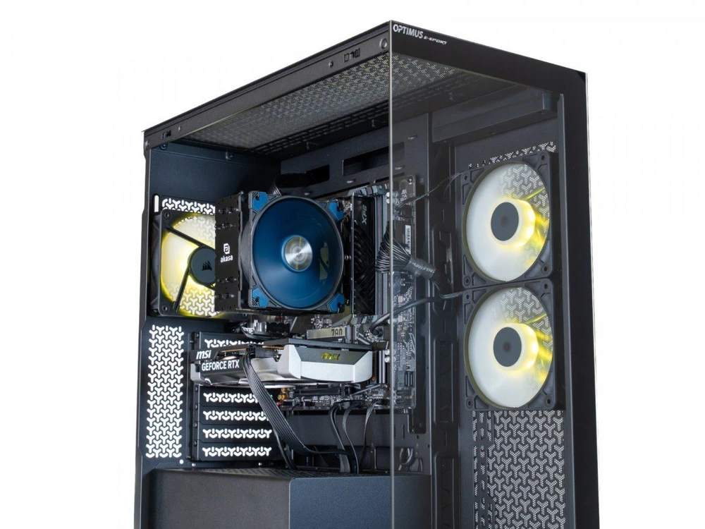 Stacionarus kompiuteris Optimus Komputer e-sport ga520t-cr14 ryzen 5 5500/16gb/1tb/rtx 5050 oc 8gb/w11