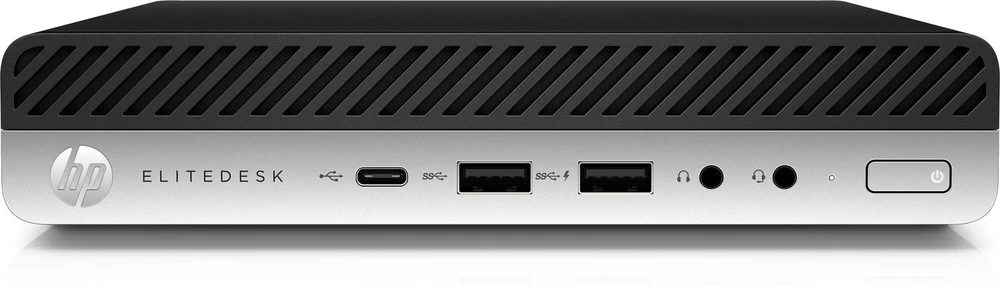 HP EliteDesk 800 G4 priekinė jungčių panelė