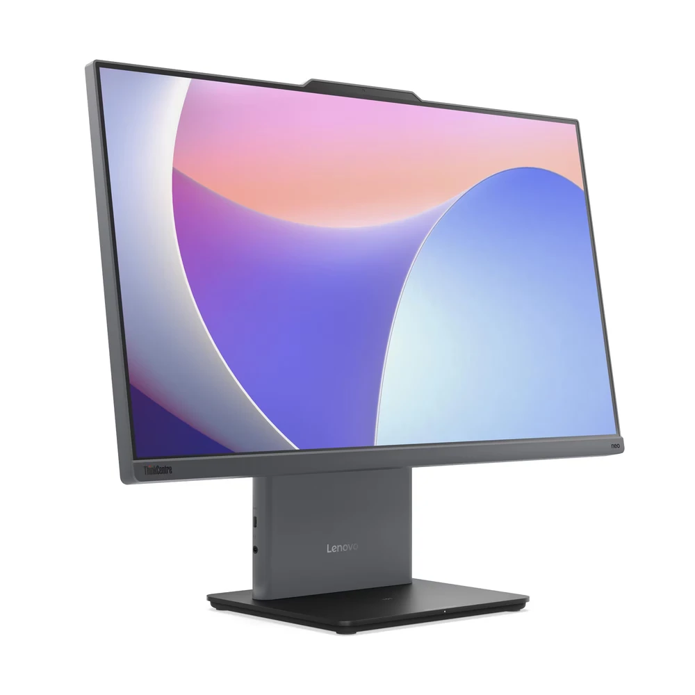 Stacionarus kompiuteris Lenovo Neo 50a G5 12SD005YPB | Core 5 210H | 16 GB RAM | 1 TB SSD | 23.8" lietimui jautrus FHD IPS | Windows 11 Pro | Pilkas