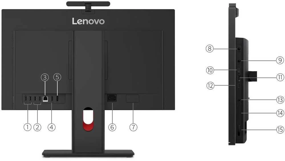 Stacionarus kompiuteris Lenovo TC M90A G6 CU5-235VP 32 GB - 512 GB SSD 23,8 FHD NT W11P