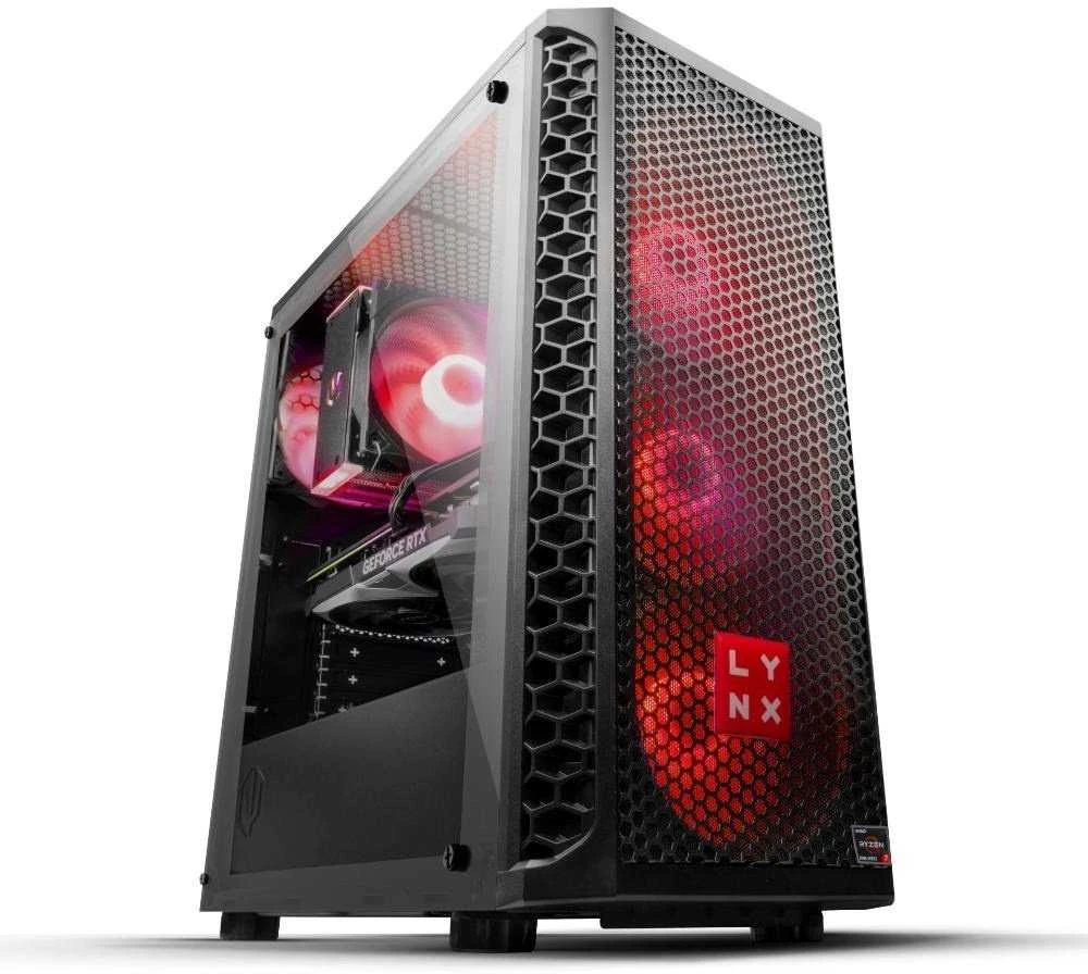 Stacionarus kompiuteris Komputer Lynx LYNX Challenger Ryzen 5 8400F 32GB 1T SSD NVMe RTX 5060 Ti 8G W11 Home