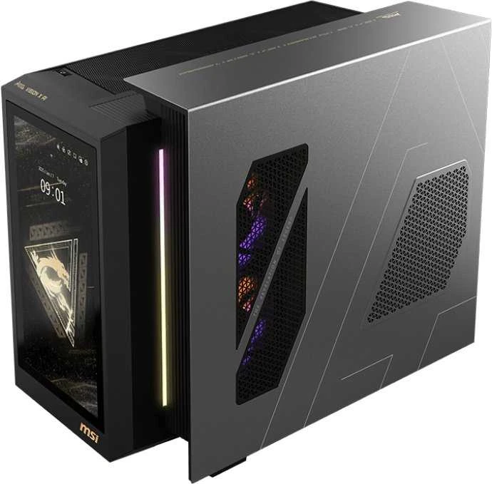 MSI MEG Vision X AI 2NVV7-009AT stacionarus kompiuteris su Intel Core 7 ULTRA 7 265K procesoriumi, 32 GB DDR5 RAM, 1 TB M.2 SSD, GeForce RTX 5080 (16 GB GDDR6X) vaizdo plokšte, Windows 11 Home