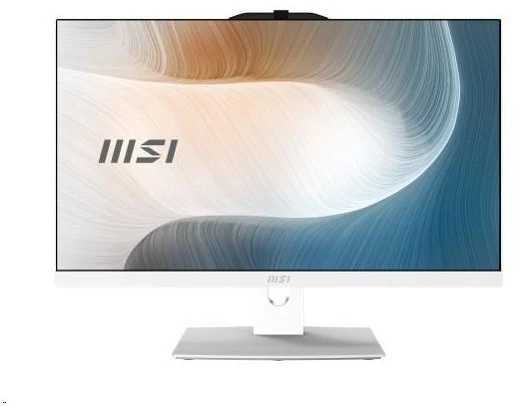 Stacionarus kompiuteris Komputer MSI Modern AM242TP 1M-2022XEU Core 5 120U 23.8" FHD Jutiklinis 16GB 512GB SSD Bez systemu Baltas