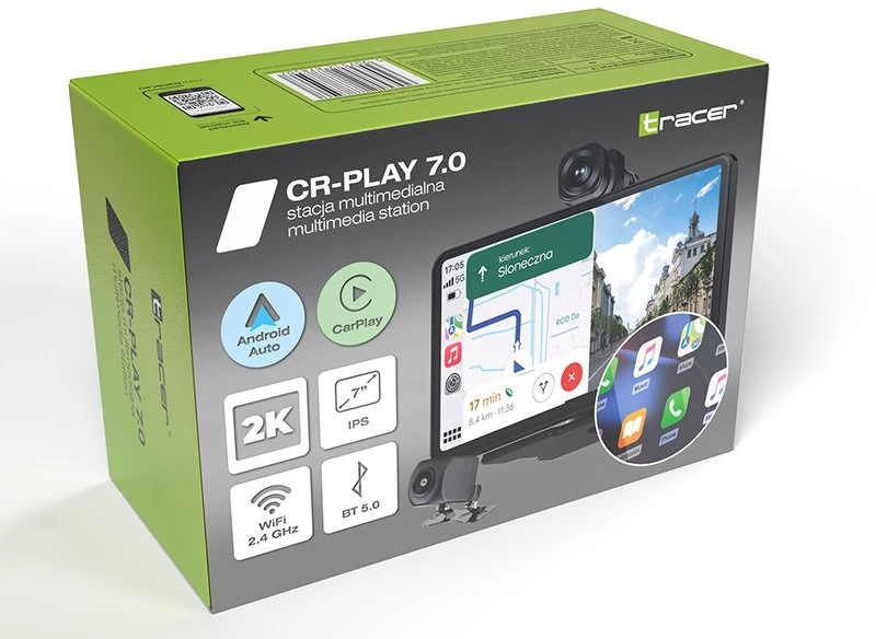 „Tracer Carplay“ / „Android Auto“ CR-PLAY 7.0